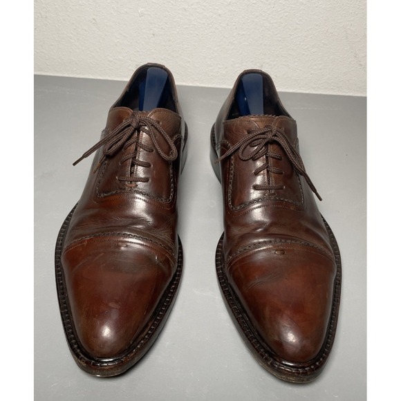 Gucci Other - Gucci‎ Leather Oxford Shoes Size 10 D